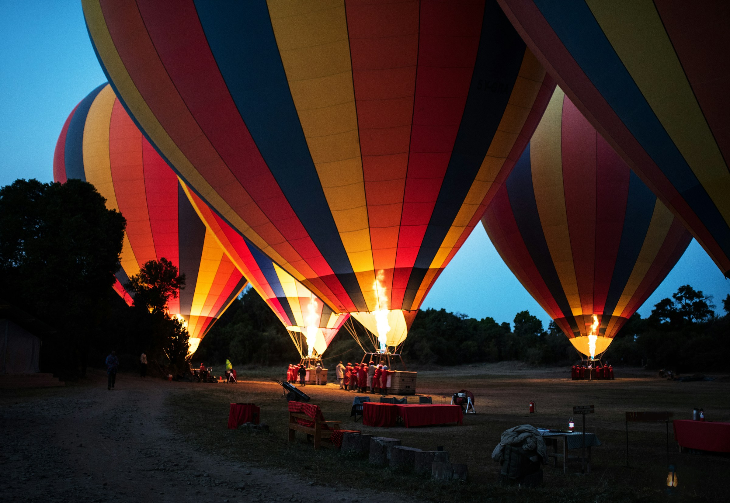 Hot-Air Balloon Safari